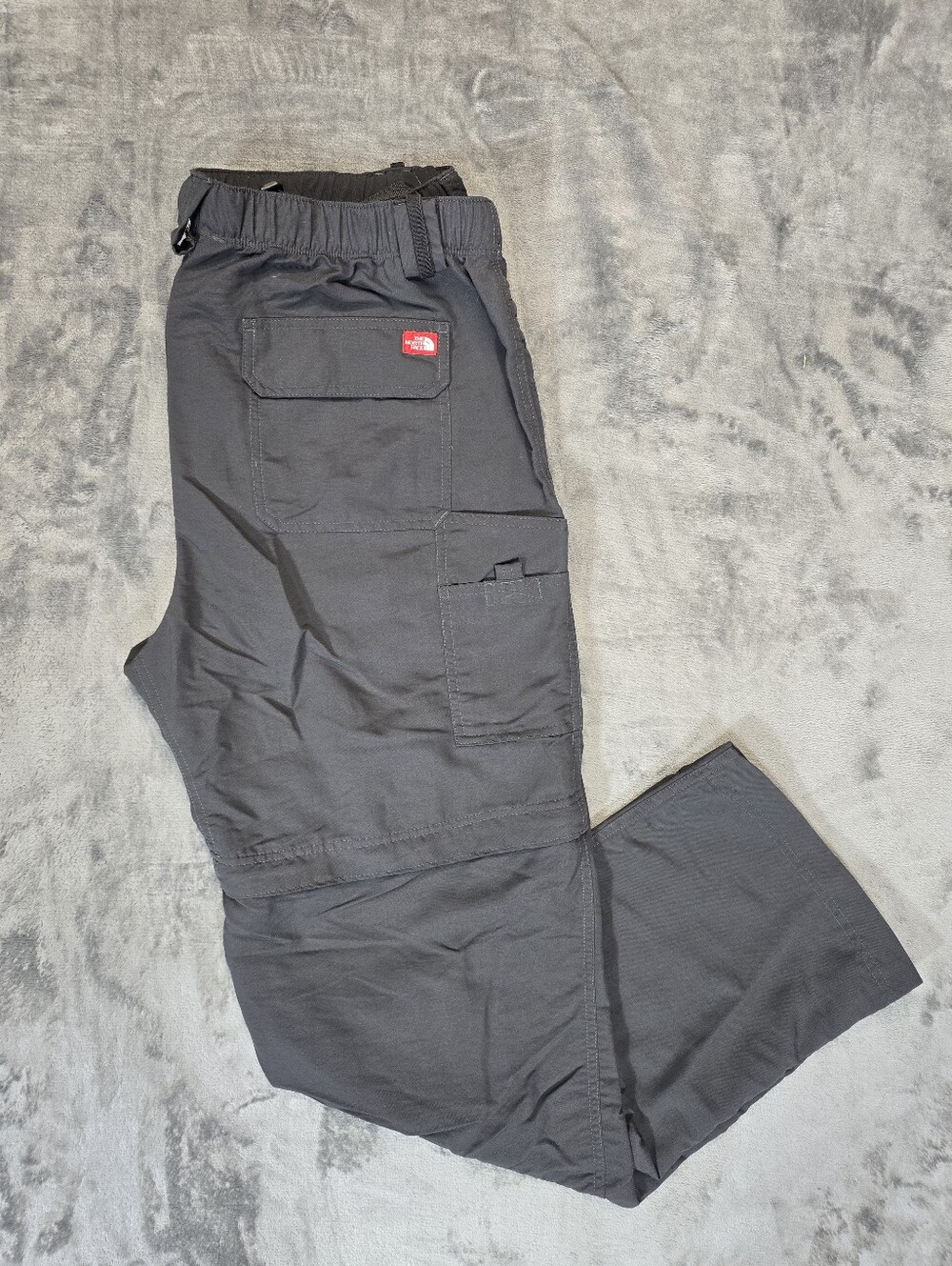 Vintage Y2K The North Face Paramount Converible Hiking Pants Size Medium Gray